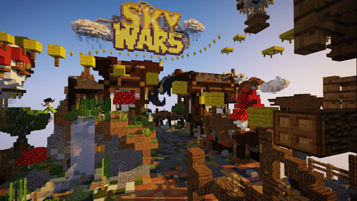 Android application SkyWars Block Adventure screenshort