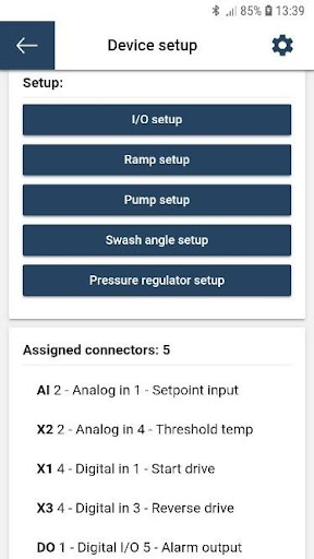 Hägglunds ICp Mobile App Screen 3