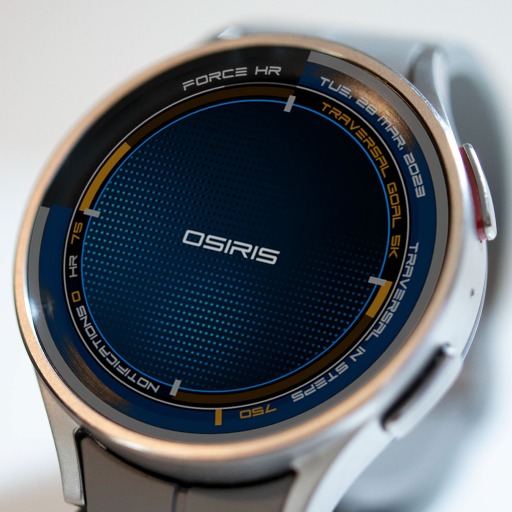 OSIRIS Watch Face logo
