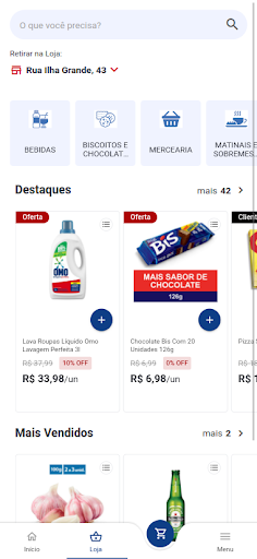 Android application Rede Market Fácil screenshort