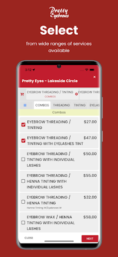 Pretty Eyebrows Screen 3