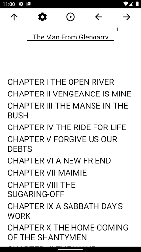 Android application Book, The Man From Glengarry screenshort