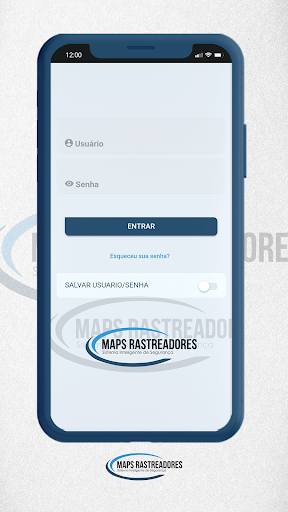 Android application MAPS RASTREADORES screenshort