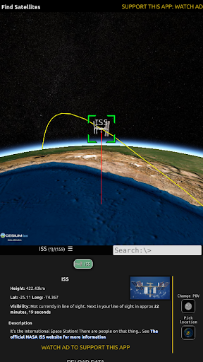Find Satellites Screen 3