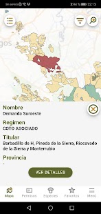 Cotos de Setas -Mapas+GPS+Guía Screenshot