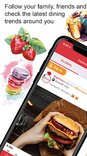 Android application dipicious: Food, Review & more screenshort