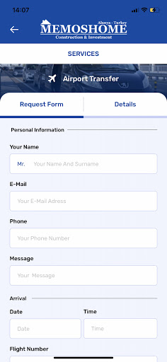 Android application Memoshome Mobile screenshort
