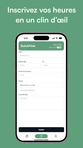 QuickFlow Screen 2
