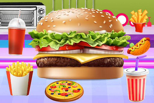 Android application Burger Master Cooking Games screenshort