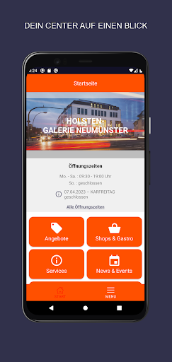 Android application Holsten-Galerie Neumünster screenshort