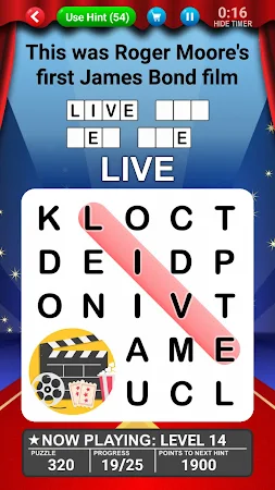 Game screenshot Word Search World Hollywood mod apk