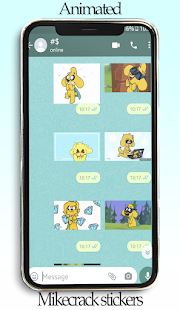 Animated Mikecrack Stickers WAStickerApps 1.0 APK screenshots 4