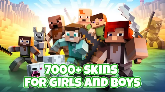 Girls Skins for Minecraft PE