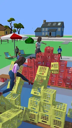 Crate Milk Challenge 3D - Screenshot 2