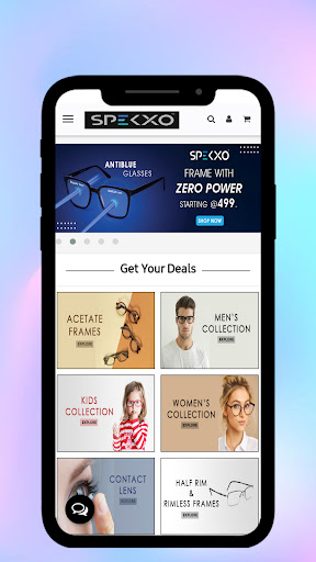 Android application Spekxo screenshort