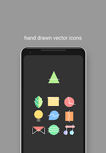 Appstract Icon Pack (Dark Theme) Screenshot