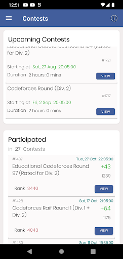 Codeforces.info Screen 3