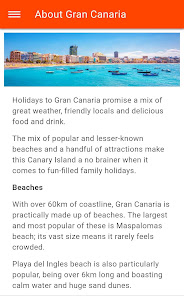 Captura de Pantalla 2 Playa Del Ingles Travel Guide  android