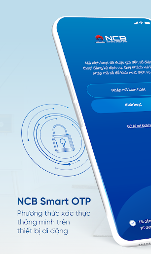 Android application NCB Smart OTP screenshort