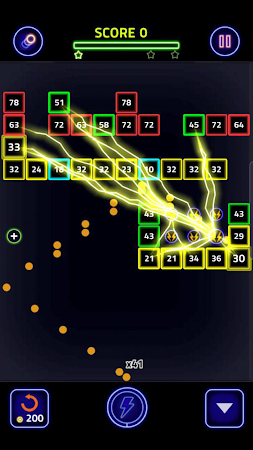 Game screenshot Brick Breaker Glow apk download