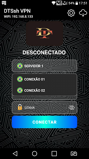 DTSsh VPN Screen 2