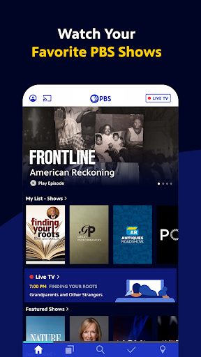 PBS: Watch Live TV Shows screenshot