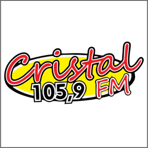 Rádio Cristal FM - 105,9 logo