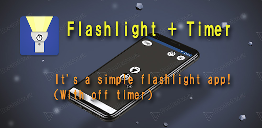 Android application Flashlight + Timer screenshort