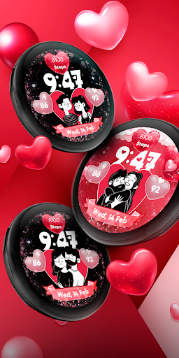 Valentines Day Couple - Watch Screen 2