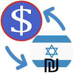 Cover Image of Télécharger US Dollar to Israeli shekel  APK