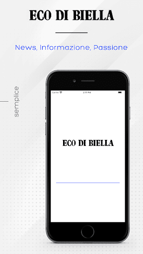 Android application Eco di Biella digitale screenshort