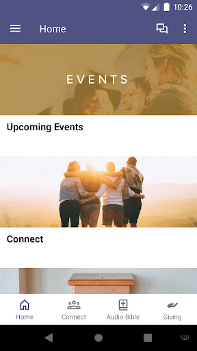 Android application Community Church of Arab screenshort