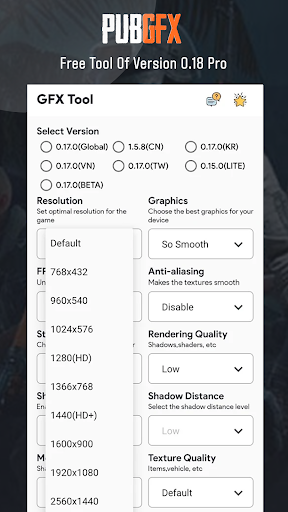 GFX Tool for PUBG - Guide for pubg 2020