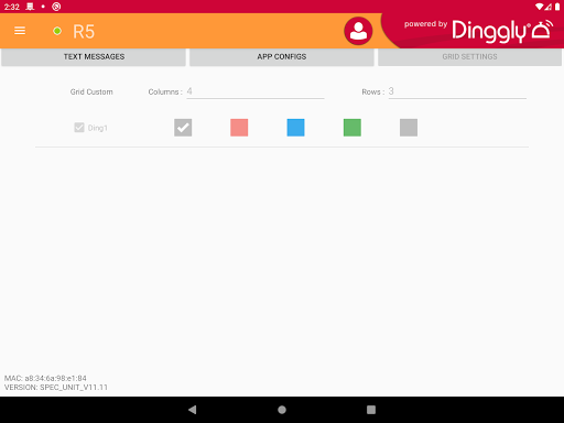 Dinggly Tablet Calling App Screen 3