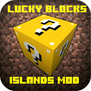 Lucky Blocks Islands Mod for MCPE +6 skins