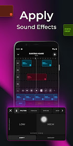 Captura de Pantalla 7 Mixgrid: Music & Beat Maker android