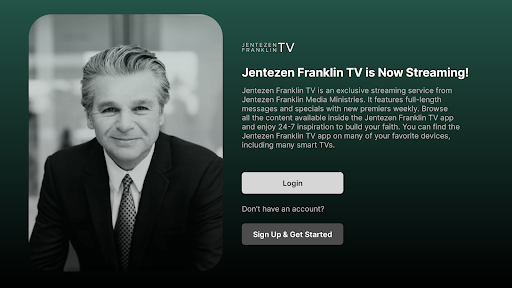 Jentezen Franklin TV Screen 3