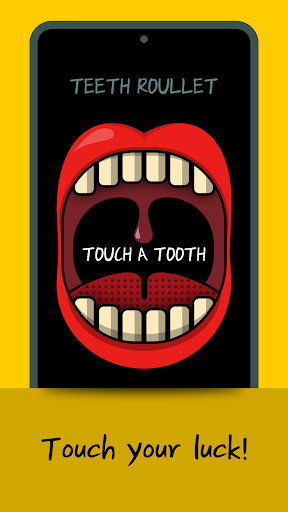 Android application Teeth Roulette screenshort