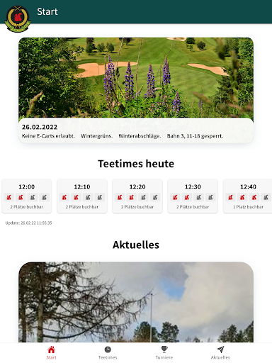Golf Club Altenhof Screen 3