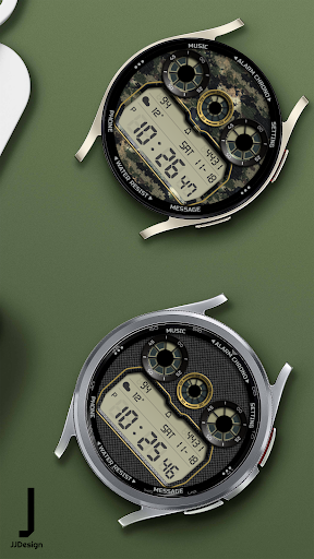 JJ-Digital038 Watch Face Screen 2