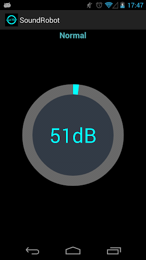 Android application Sound Robot screenshort