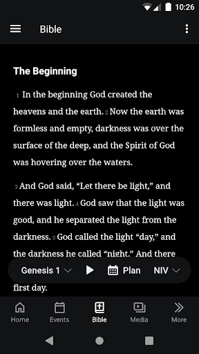 Screenshot of City Church Madison