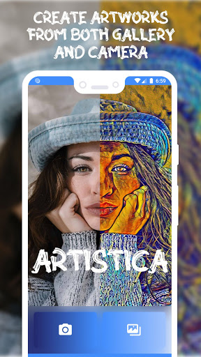 Android application Artistica - Photo Art Filter screenshort