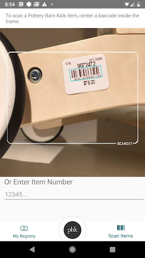 Pottery Barn Kids Registry Screen 3