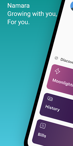 Android application Namara screenshort