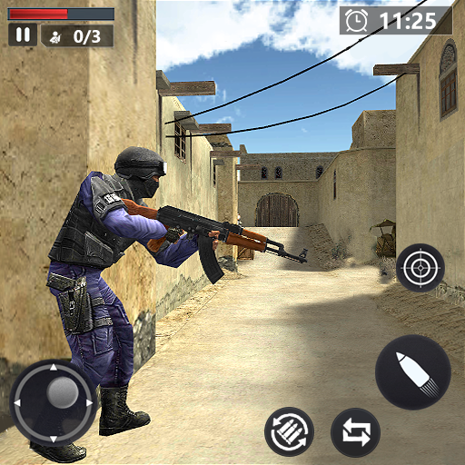 FPS Critical Shooter Mission logo