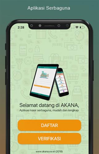 Android application Akana - Kasir Serbaguna screenshort