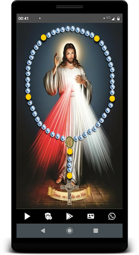 Holy Rosary Divine Mercy of Je Screen 2