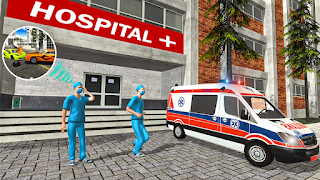City Ambulance Driving Games - Screenshot 2