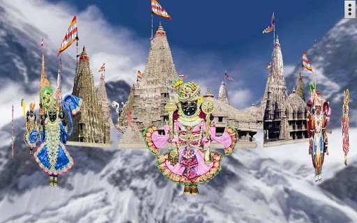 Android application 4D Dwarkadhish Live Wallpaper screenshort